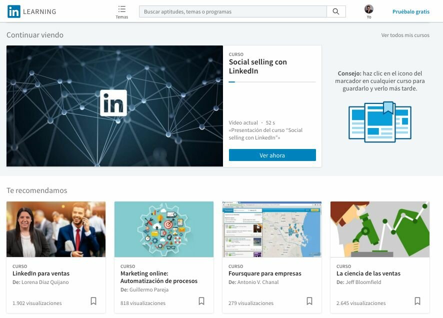 Lynda, LinkedIn e-learning, formacion LinkedIn, cómo formarse en LinkedIn, novedades LinkedIn, cambios en LinkedIn, conocer LinkedIn, como funciona LinkedIn
